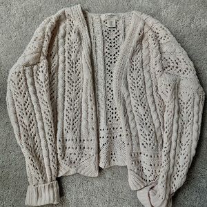 Neutral cardigan
